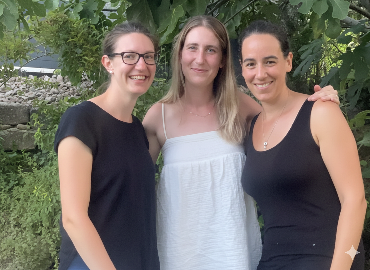 Bild von Andrea, Tabea und Corina